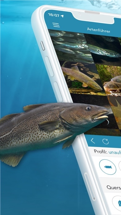 Fische PRO - Lexikon Smartphone-Screenshot