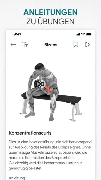 Fitness App&mdash;Gym Workout, Sport Smartphone-Screenshot6