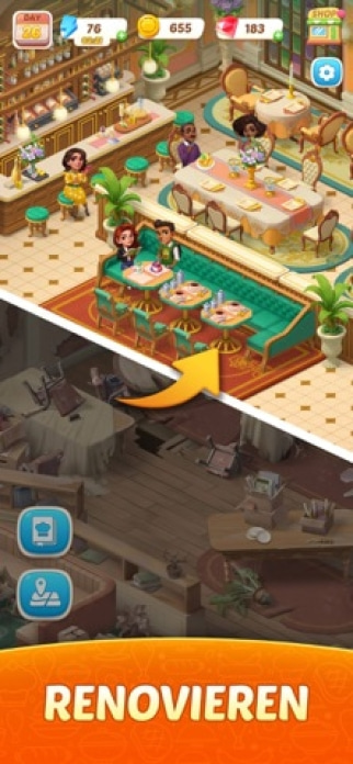 Flamb&eacute;&reg;: Merge and Cook Smartphone-Screenshot3