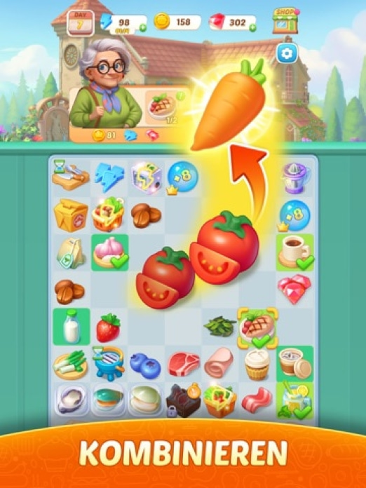 Flamb&eacute;&reg;: Merge and Cook Tablet-Screenshot