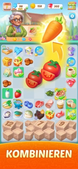 Flamb&eacute;&reg;: Merge and Cook Smartphone-Screenshot