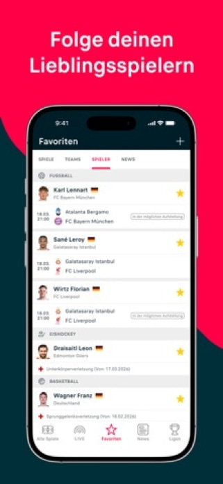 Flashscore: Ergebnisse & News Smartphone-Screenshot5