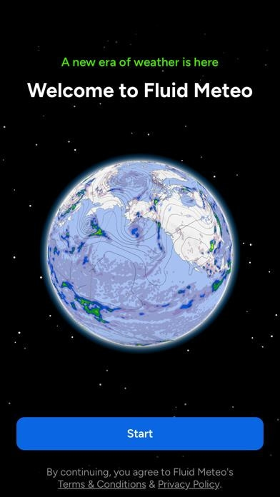 Fluid Meteo – Wetter Prognosen Smartphone-Screenshot