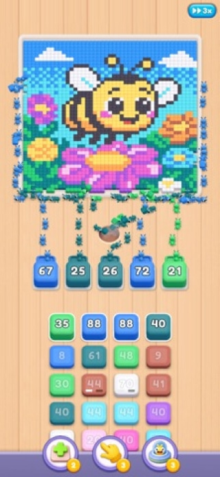 Food Hunt: Pixel Puzzle Smartphone-Screenshot2