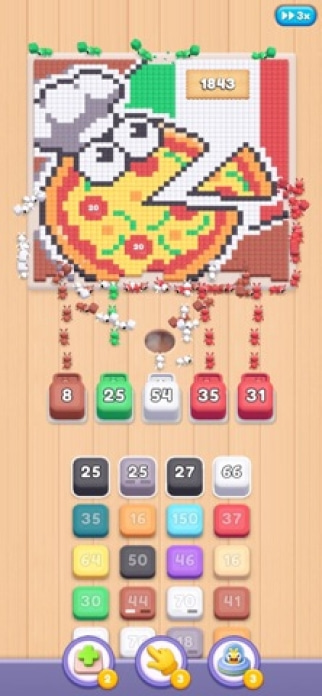 Food Hunt: Pixel Puzzle Smartphone-Screenshot5