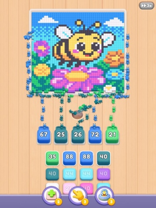 Food Hunt: Pixel Puzzle Tablet-Screenshot2
