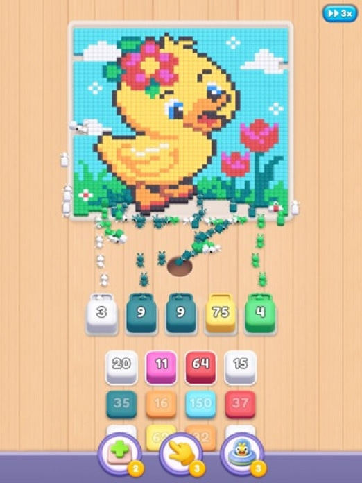 Food Hunt: Pixel Puzzle Tablet-Screenshot3