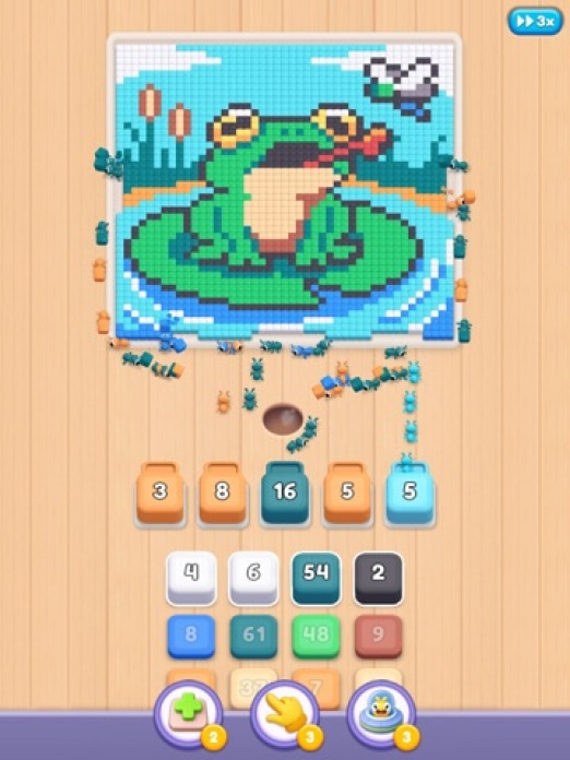 Food Hunt: Pixel Puzzle Tablet-Screenshot