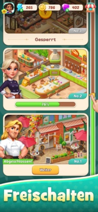 Foodstars: Kombiniere & Koche Smartphone-Screenshot5