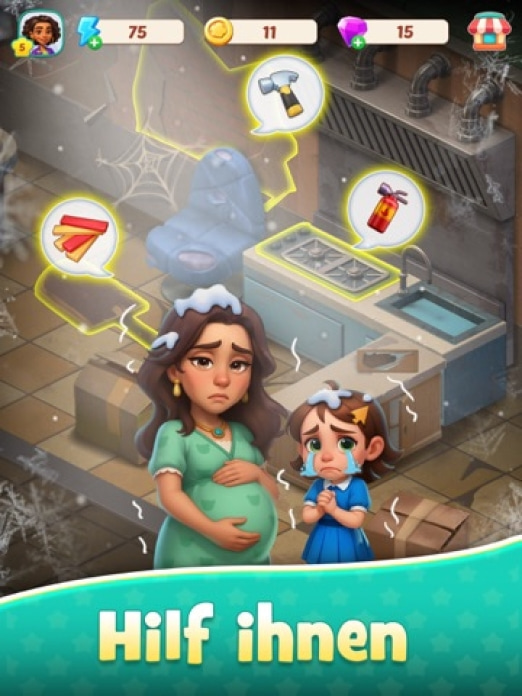 Foodstars: Kombiniere & Koche Tablet-Screenshot6