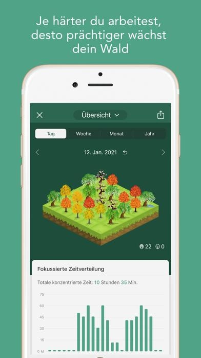 Forest - Bleib fokussiert Smartphone-Screenshot2