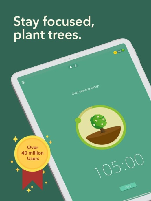Forest - Bleib fokussiert Tablet-Screenshot