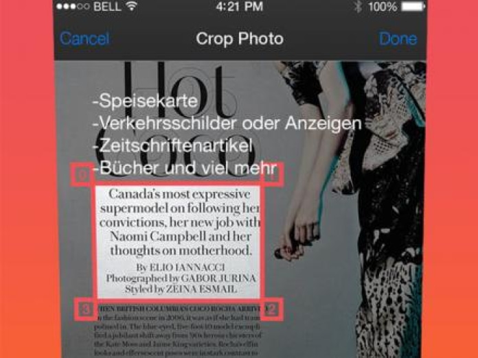 Foto übersetzen Smartphone-Screenshot2