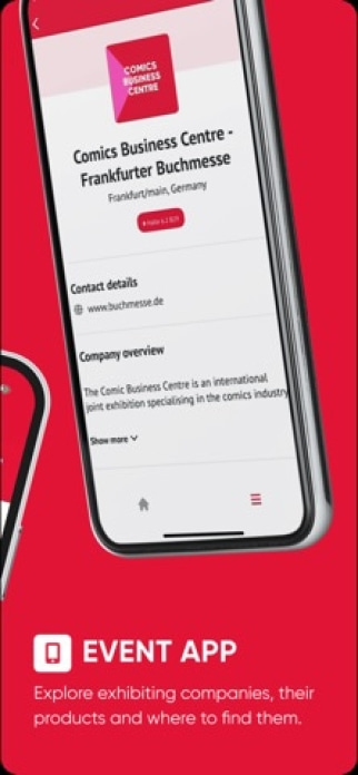 Frankfurter Buchmesse App Smartphone-Screenshot2