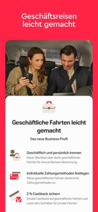 Freenow by Lyft - Taxi & mehr Smartphone-Screenshot7