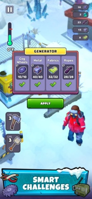 Frost World - Winter Survival Smartphone-Screenshot3