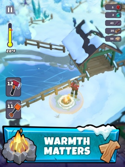 Frost World - Winter Survival Tablet-Screenshot2