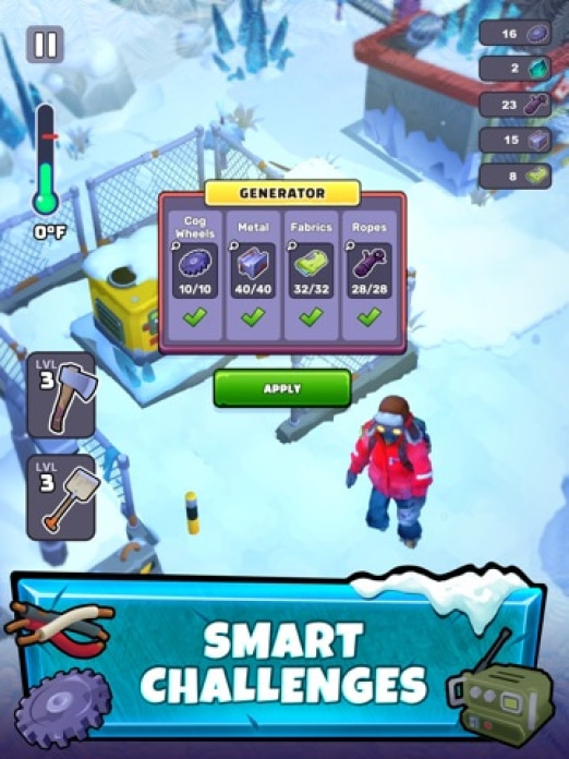 Frost World - Winter Survival Tablet-Screenshot4