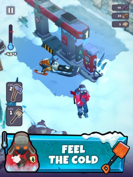 Frost World - Winter Survival Tablet-Screenshot5