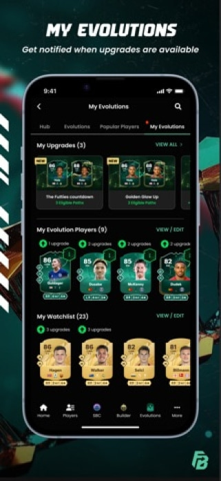 FUTBIN FC 26 Evolutions & More Smartphone-Screenshot6