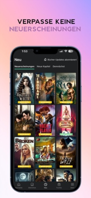 GALATEA: B&uuml;cher & H&ouml;rb&uuml;cher Smartphone-Screenshot5