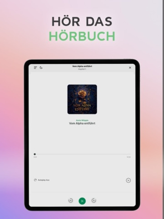 GALATEA: Bücher & Hörbücher Tablet-Screenshot2