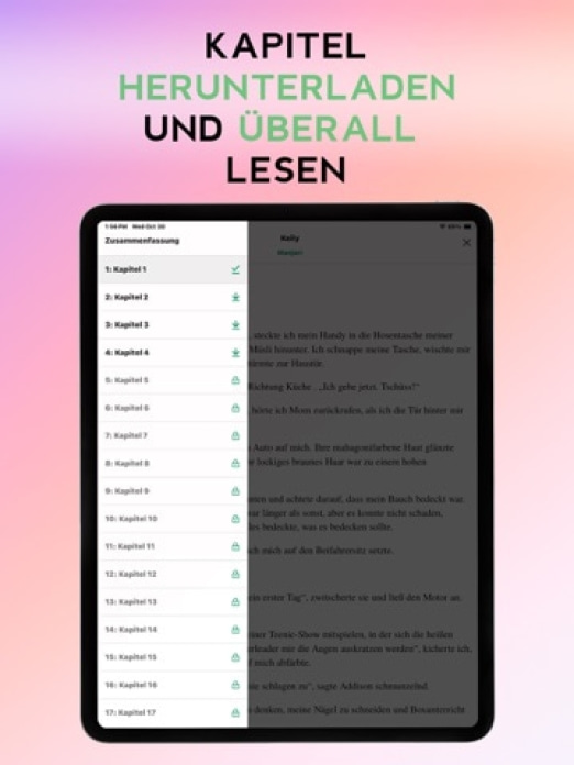 GALATEA: Bücher & Hörbücher Tablet-Screenshot4