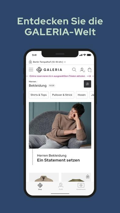 GALERIA Smartphone-Screenshot3