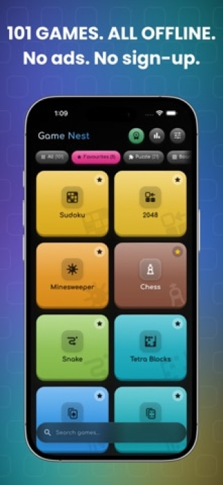 Game Nest - Spiele Ohne Netz Smartphone-Screenshot