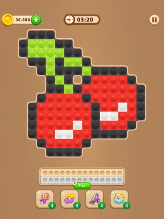 Gems Flow: Color Puzzle Tablet-Screenshot2
