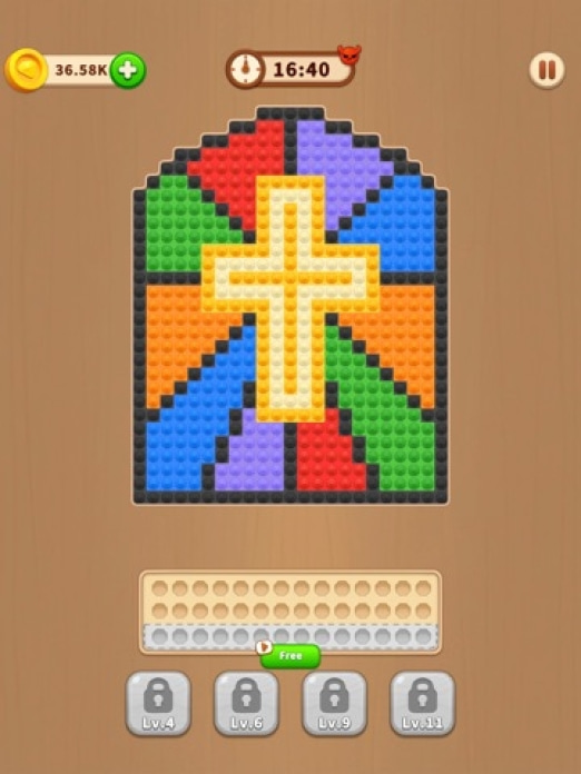 Gems Flow: Color Puzzle Tablet-Screenshot