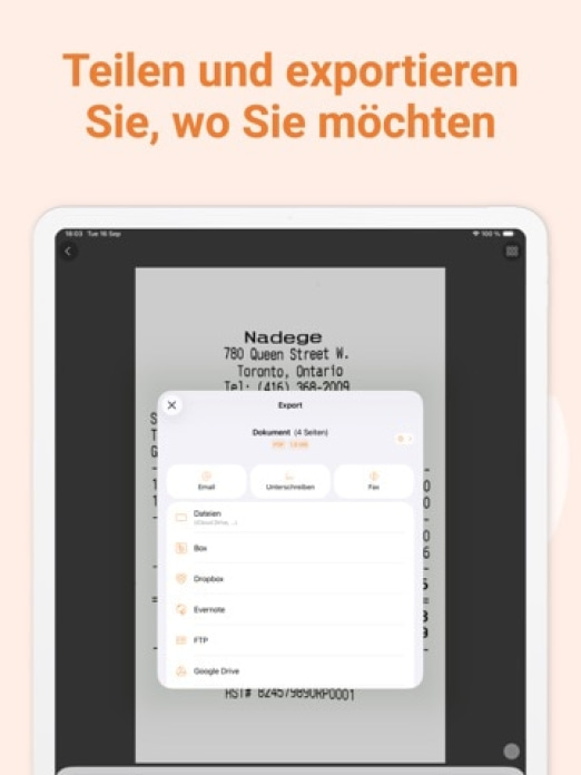 Genius Scan Enterprise - PDF Tablet-Screenshot6