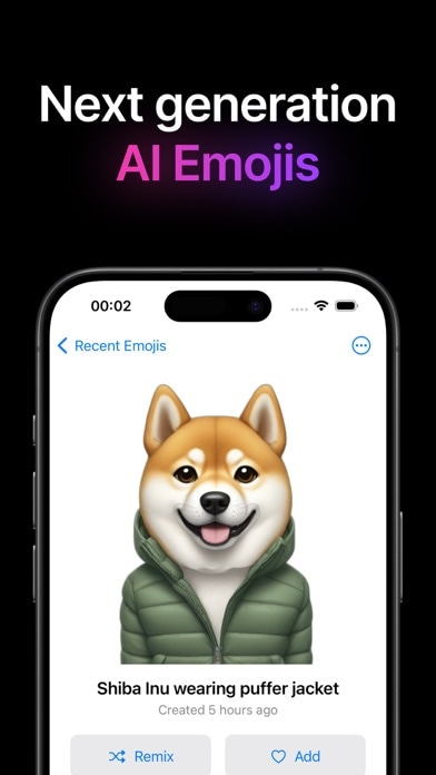AI Emojis Keyboard Smartphone-Screenshot