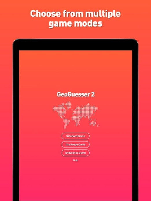 GeoGuesser 2 Tablet-Screenshot