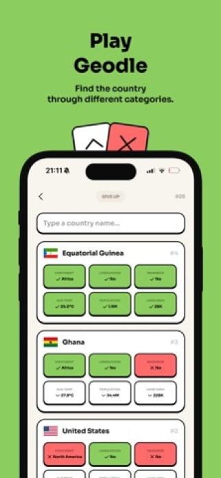 Geotrivia: Geographie Spiele Smartphone-Screenshot3