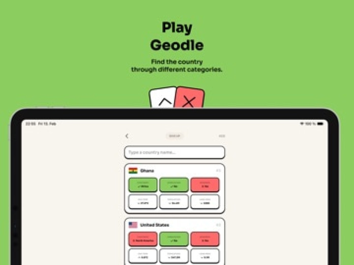 Geotrivia: Geographie Spiele Tablet-Screenshot3