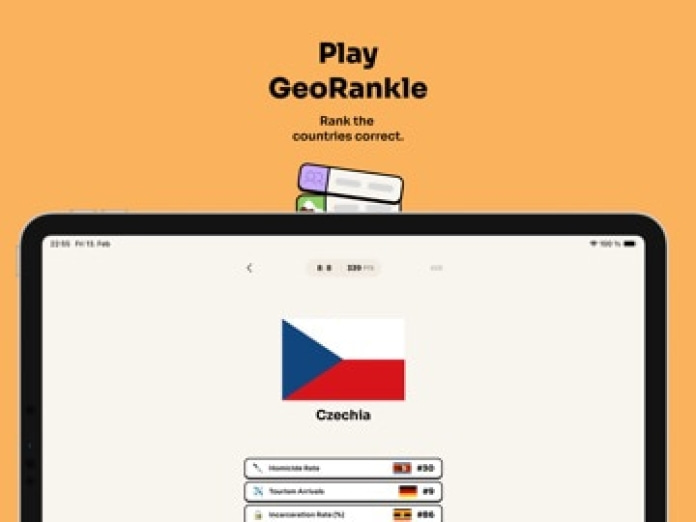 Geotrivia: Geographie Spiele Tablet-Screenshot