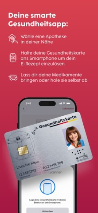 gesund.de - E-Rezept, Apotheke Smartphone-Screenshot2