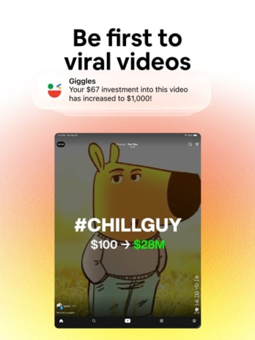 Giggles: Videos & Trends Tablet-Screenshot
