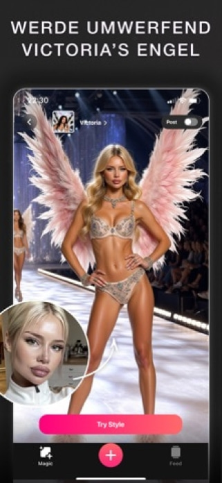 Glam KI, AI Bilder Bearbeiten Smartphone-Screenshot5