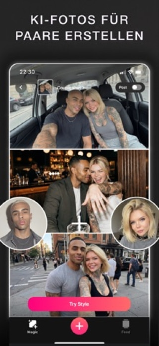 Glam KI, AI Bilder Bearbeiten Smartphone-Screenshot9
