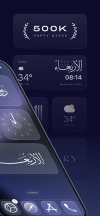 Glassify - Widgets & Themes Smartphone-Screenshot2