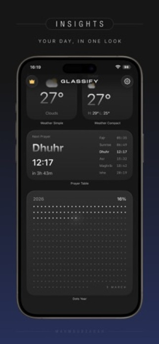 Glassify - Widgets & Themes Smartphone-Screenshot5