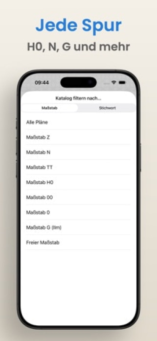 Gleispläne: Modelleisenbahn Smartphone-Screenshot3