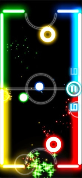 Glow Hockey 2 Smartphone-Screenshot10