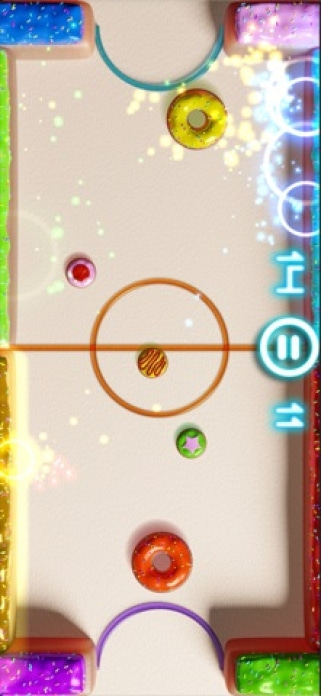 Glow Hockey 2 Smartphone-Screenshot4