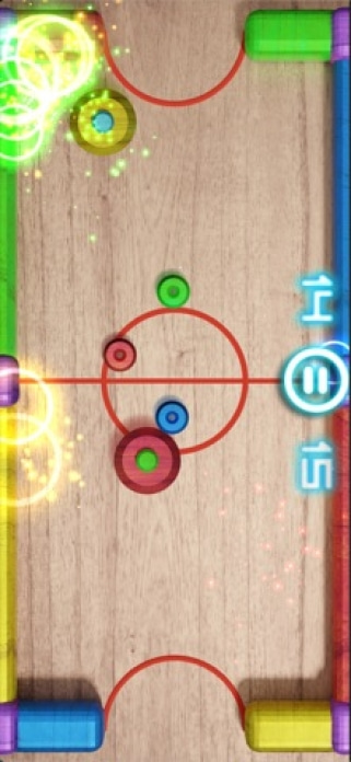 Glow Hockey 2 Smartphone-Screenshot6