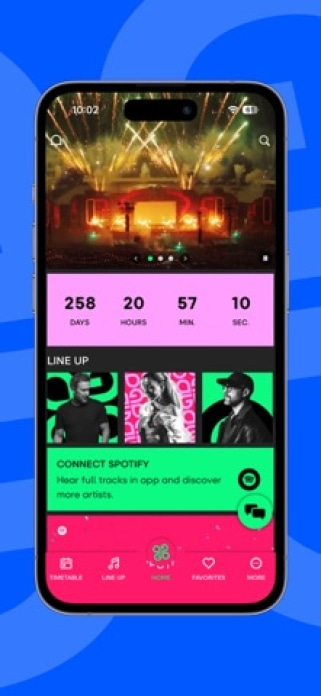 Gl&uuml;cksgef&uuml;hle Festival Smartphone-Screenshot2