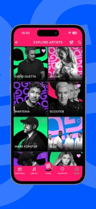 Gl&uuml;cksgef&uuml;hle Festival Smartphone-Screenshot3