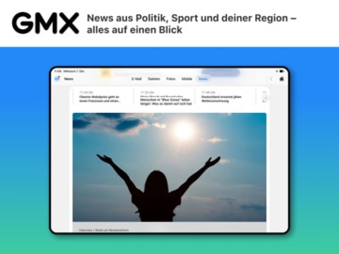 GMX - Mail, Cloud & News Tablet-Screenshot6